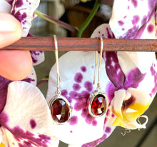 Load image into Gallery viewer, Garnet Polki Grace Earrings Ai198G