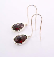 Load image into Gallery viewer, Garnet Polki Grace Earrings Ai198G