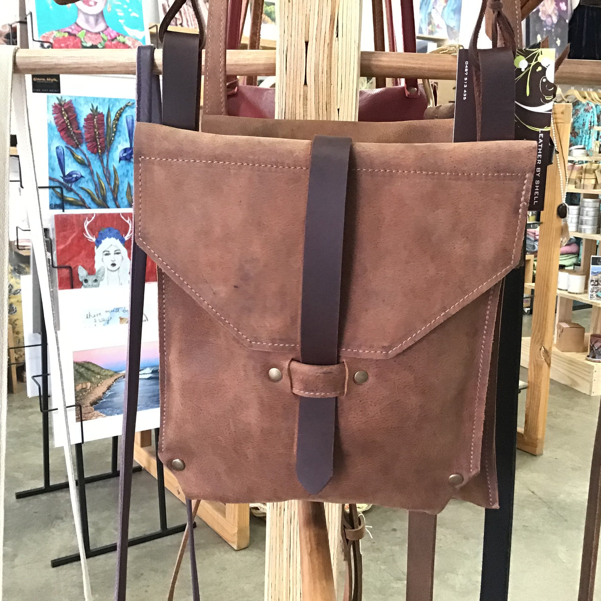 Spanish Style Leather Bag Margaret River Artisan Store
