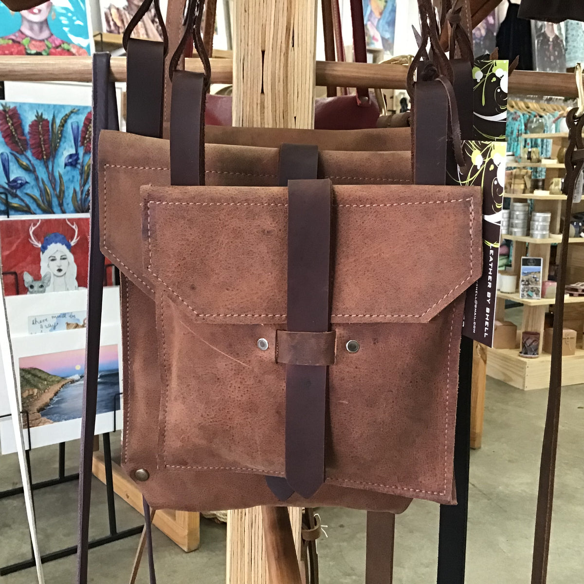 Spanish Style Leather Bag Margaret River Artisan Store