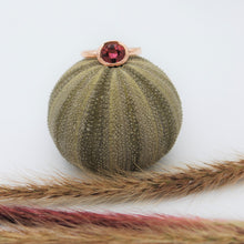 Load image into Gallery viewer, Pink Rose Tourmaline Ring Ai290T