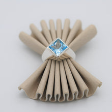 Load image into Gallery viewer, Fancy Gemset Signet style ring Ai227