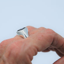 Load image into Gallery viewer, Fancy Gemset Signet style ring Ai227