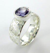 Load image into Gallery viewer, Gemstone Pattern Ring Ai162