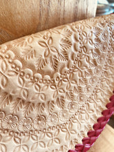 Load image into Gallery viewer, Fuchsia Mandala Clutch