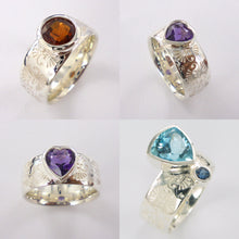 Load image into Gallery viewer, Gemstone Pattern Ring Ai162