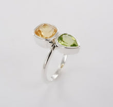 Load image into Gallery viewer, Duo stone  Ring Ai151
