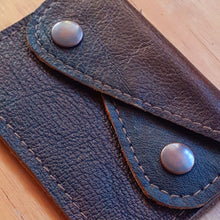 Load image into Gallery viewer, Double Pocket Leather Purse