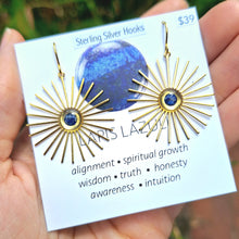 Load image into Gallery viewer, Lapis Lazuli Earrings