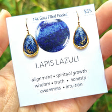Load image into Gallery viewer, Lapis Lazuli Earrings