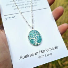 Load image into Gallery viewer, Tree of Life Necklace in Sterling Silver