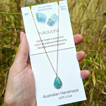 Load image into Gallery viewer, Tear Drop and Heart Necklaces