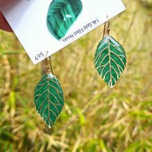 Load image into Gallery viewer, Malachite Earrings