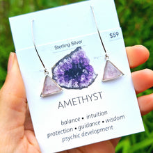 Load image into Gallery viewer, Amethyst Earrings