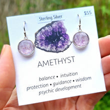 Load image into Gallery viewer, Amethyst Earrings