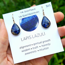 Load image into Gallery viewer, Lapis Lazuli Earrings