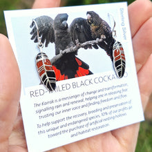 Load image into Gallery viewer, Forest Red-Tail Black Cockatoo Jewellery