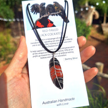 Load image into Gallery viewer, Forest Red-Tail Black Cockatoo Jewellery