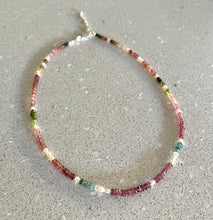 Load image into Gallery viewer, FW Pearl and Gemstone Bead Necklace Ai5