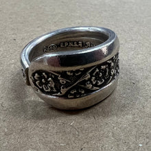Load image into Gallery viewer, SS Recycled Spoon Silver Plated Ring