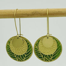 Load image into Gallery viewer, Libby-Lou Brass Earrings