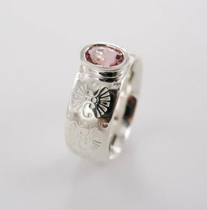 Gemstone Pattern Ring Ai162