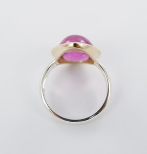 Seed ring with Rubellite