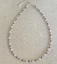 Load image into Gallery viewer, Delicate gemstone necklace &amp; bracelet AI184BG