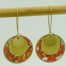 Load image into Gallery viewer, Libby-Lou Brass Earrings