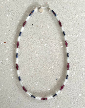 Load image into Gallery viewer, FW Pearl and Gemstone Bead Necklace Ai5