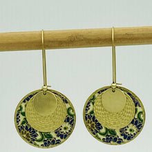 Load image into Gallery viewer, Libby-Lou Brass Earrings