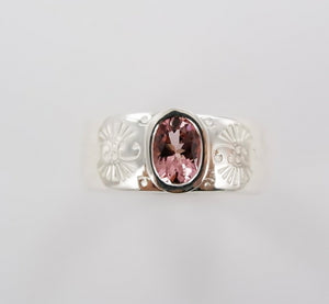 Gemstone Pattern Ring Ai162