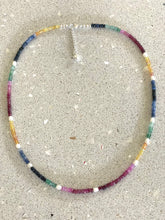 Load image into Gallery viewer, FW Pearl and Gemstone Bead Necklace Ai5