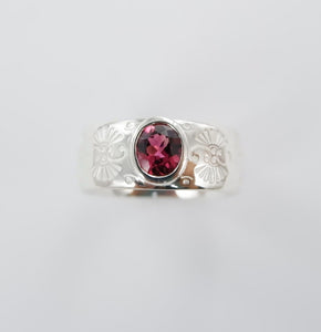 Gemstone Pattern Ring Ai162