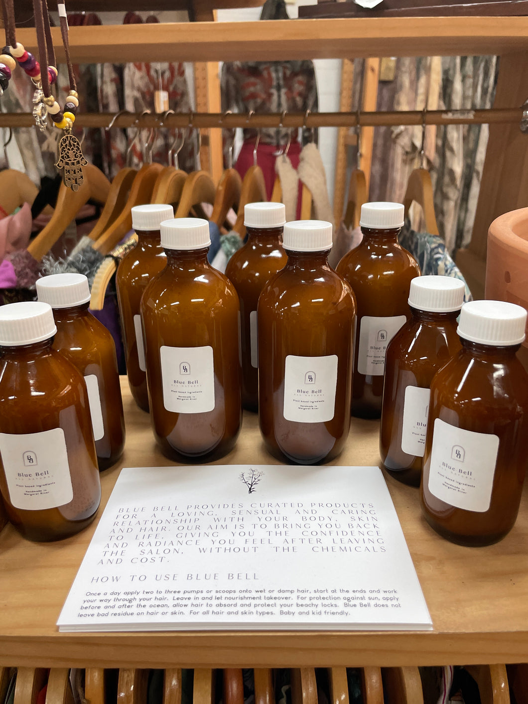 Blue Bell hair serum