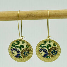 Load image into Gallery viewer, Libby-Lou Brass Earrings
