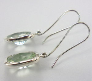 Green Amethyst Grace Earrings Ai198