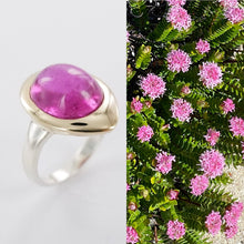 Load image into Gallery viewer, Seed ring with Rubellite