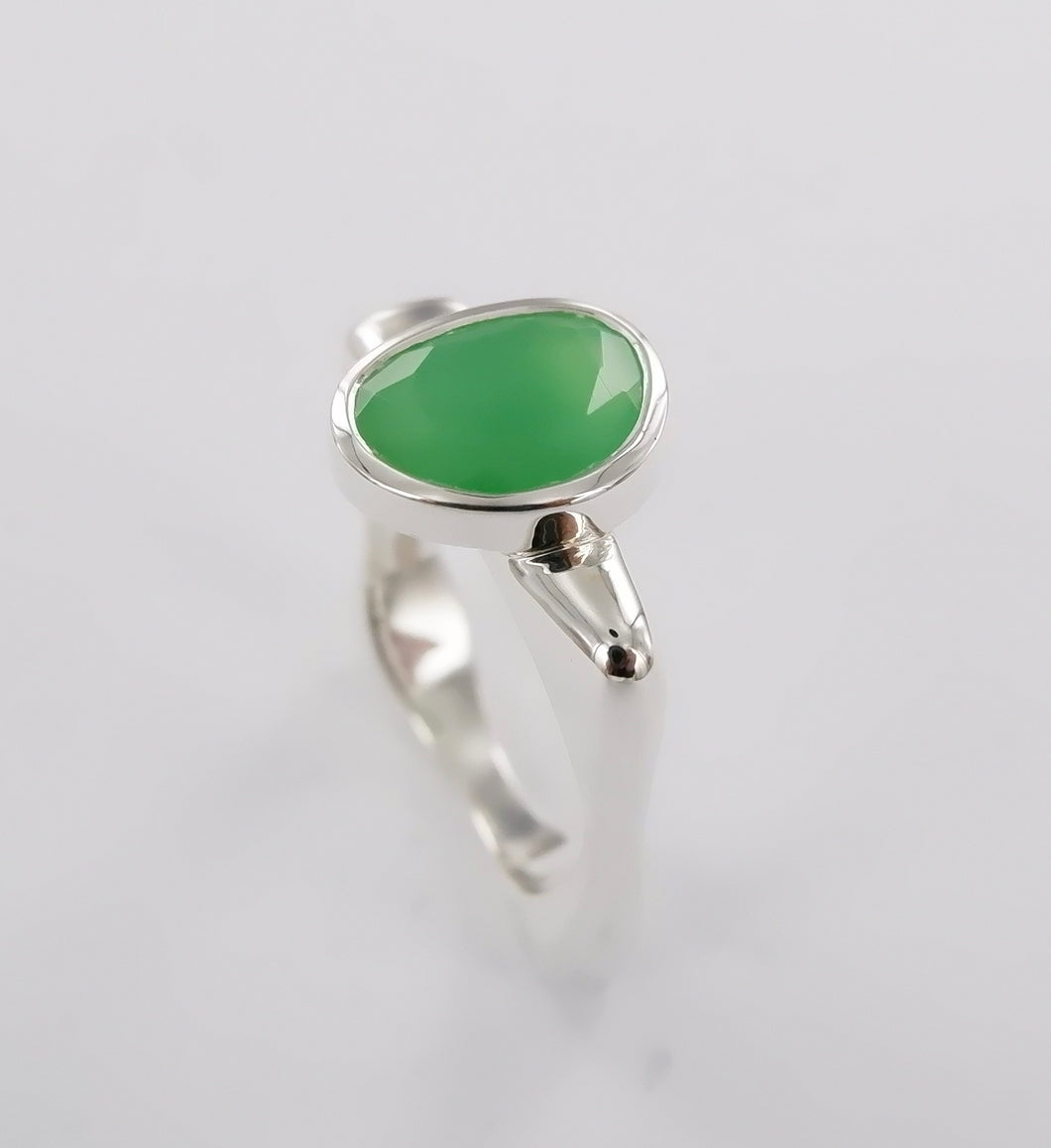 Flat Top Ring Stone Set Ai116