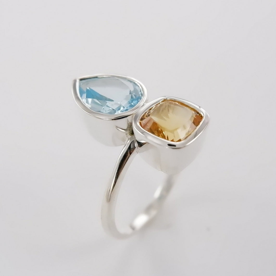 Duo stone  Ring Ai151