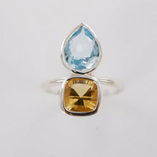 Load image into Gallery viewer, Duo stone  Ring Ai151
