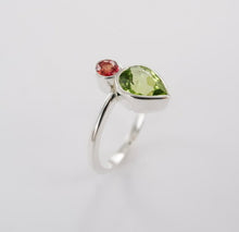 Load image into Gallery viewer, Duo stone  Ring Ai151