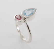 Load image into Gallery viewer, Duo stone  Ring Ai151
