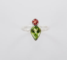 Load image into Gallery viewer, Duo stone  Ring Ai151