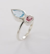 Load image into Gallery viewer, Duo stone  Ring Ai151