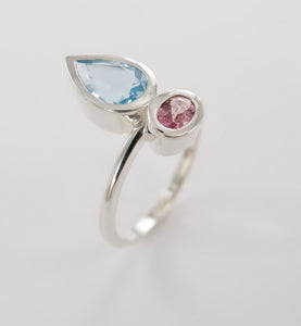 Two Stone Ring Ai151