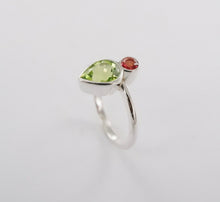 Load image into Gallery viewer, Duo stone  Ring Ai151