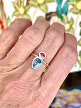 Load image into Gallery viewer, Duo stone  Ring Ai151