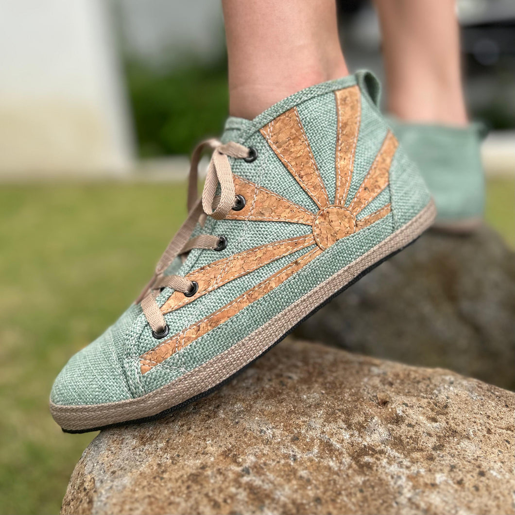 New Hemp High Tops ~ Brown