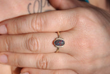 Load image into Gallery viewer, 9ct Gold &amp; Andamooka Ring {sz.8}